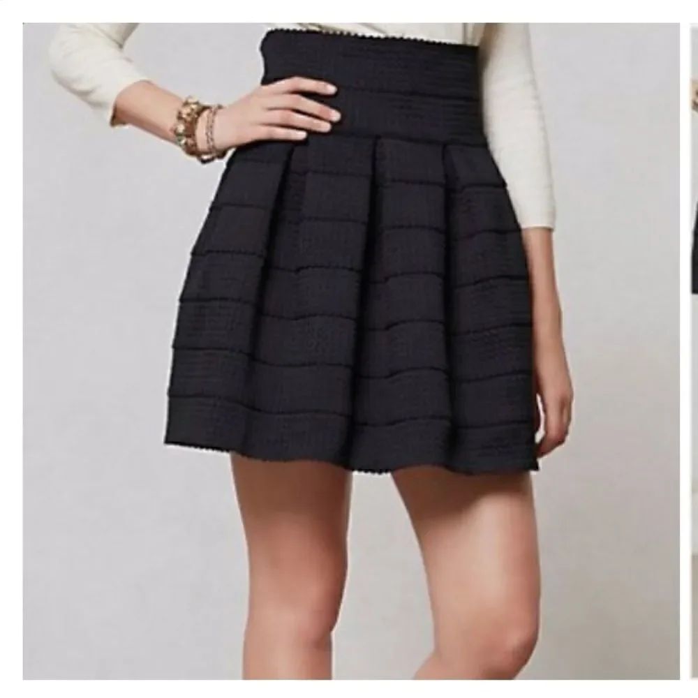 Anthropologie Girls from Savoy Ponte Bell Skirt NWT